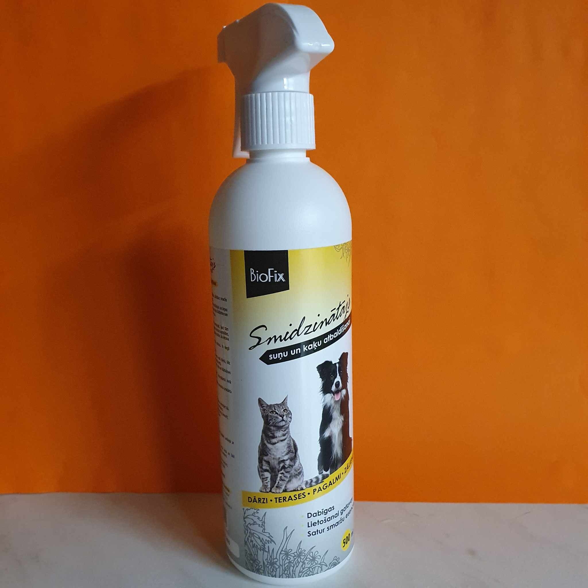 Cat and dog repellent spray