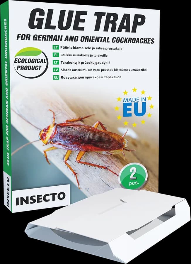 Large cockroach glue traps (6 pack)